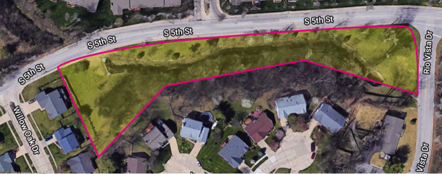 Common Gound on South 5th Overlayed on Google Maps